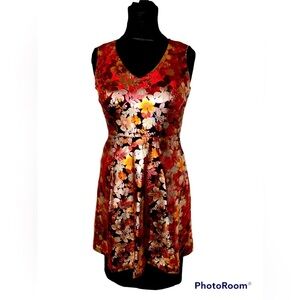 NWOT ECI NEW YORK PARTY MIDI DRESS SZ 10